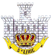 kenteken 5 Linie Regiment